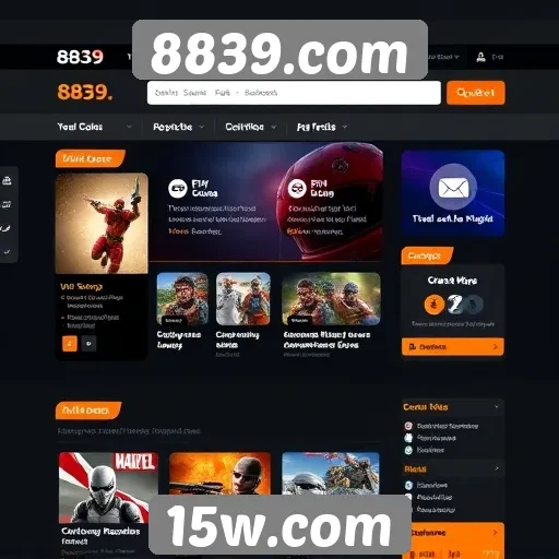 Avaliação da interface do usuário do site 8839.com